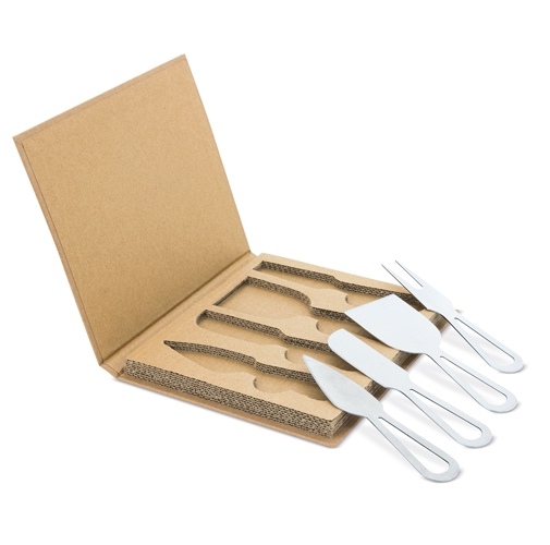 SET 4 CUCHILLOS PARA QUESO 