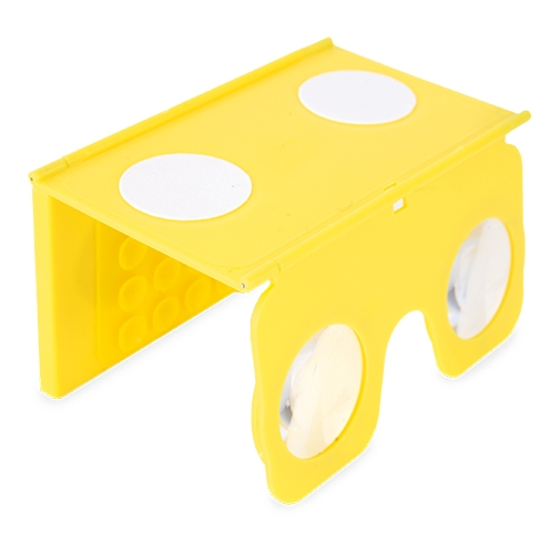 VISOR VR 3D AMARILLO