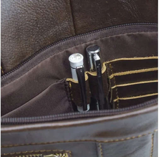 MALETIN DE PIEL PIERRE DELONE NARBONA