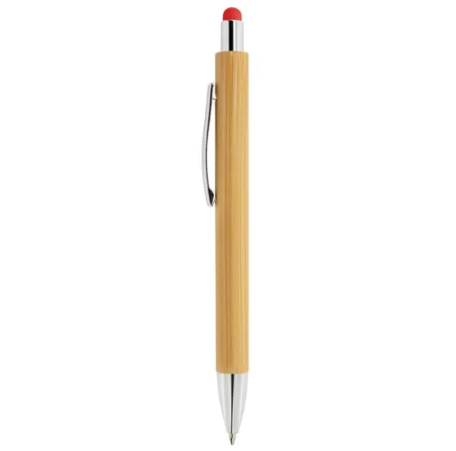 BOLIGRAFO BAMBU CON TOUCH BORNEO