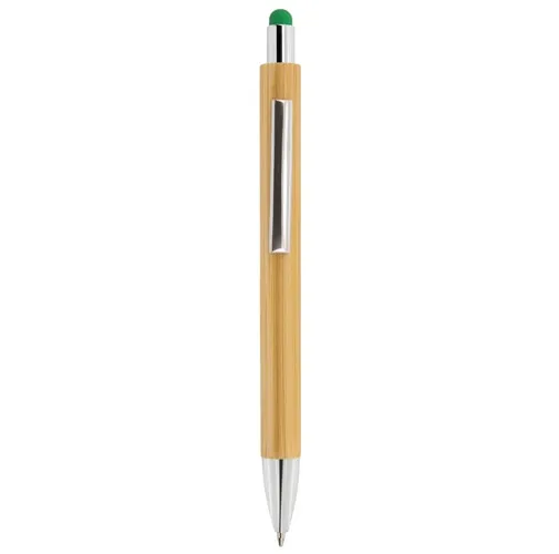 BOLIGRAFO BAMBU CON TOUCH BORNEO