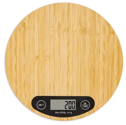 BASCULA DE COCINA BAMBU 