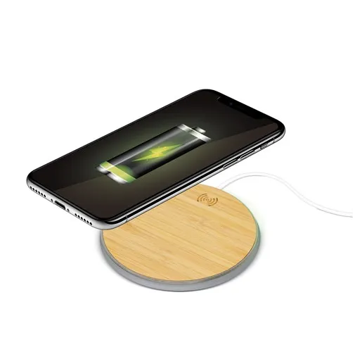 CARGADOR ULTRARAPIDO 10W DE BAMBU MENPHIS