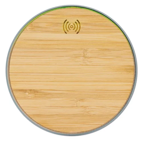 CARGADOR ULTRARAPIDO 10W DE BAMBU MENPHIS