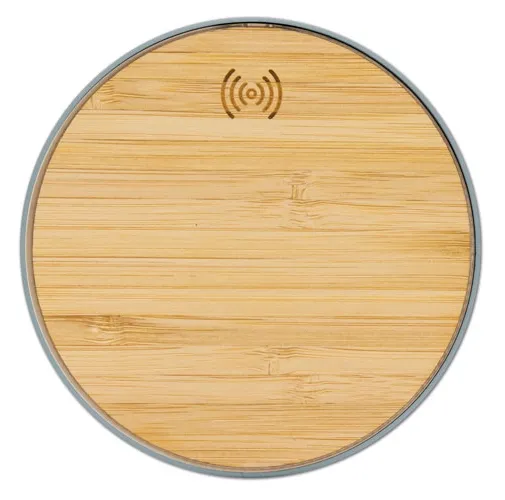 CARGADOR ULTRARAPIDO 10W DE BAMBU MENPHIS