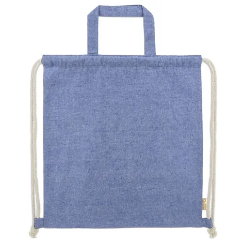 BOLSA MOCHILA DE ALGODÓN RECICLADO AGRA
