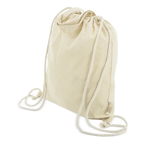 BOLSA MOCHILA DE ALGODÓN RECICLADO AGRA