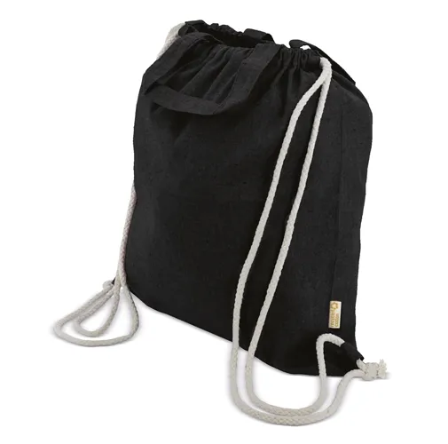 BOLSA MOCHILA DE ALGODÓN RECICLADO AGRA