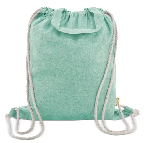 BOLSA MOCHILA DE ALGODÓN RECICLADO AGRA