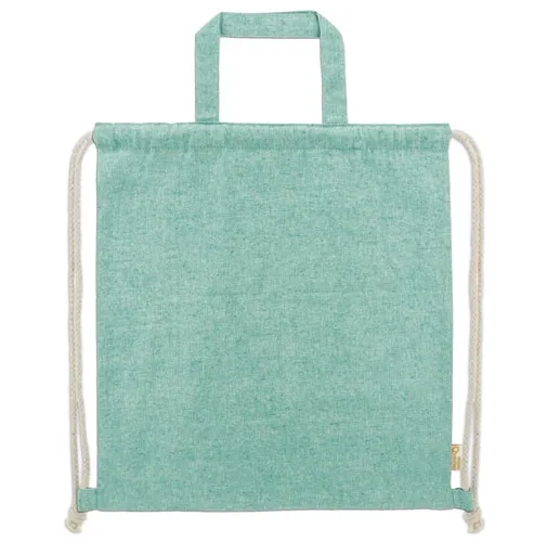 BOLSA MOCHILA DE ALGODÓN RECICLADO AGRA