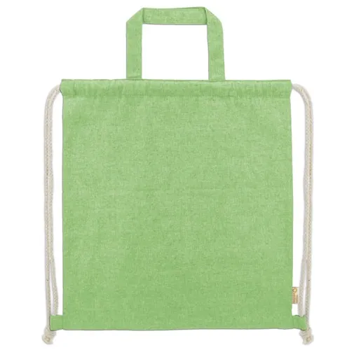 BOLSA MOCHILA DE ALGODÓN RECICLADO AGRA