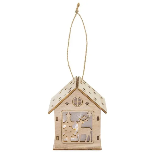 CABAÑA DE MADERA CON LUZ HALLSTATT