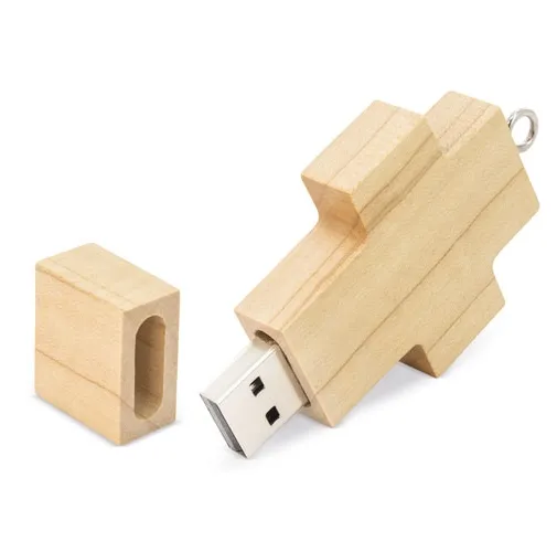 USB CRUZ DE BAMBÚ 32GB HOLY