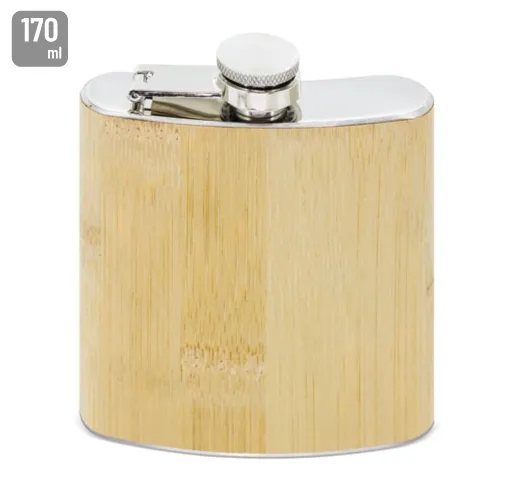 PETACA LICORERA DE BAMBÚ 