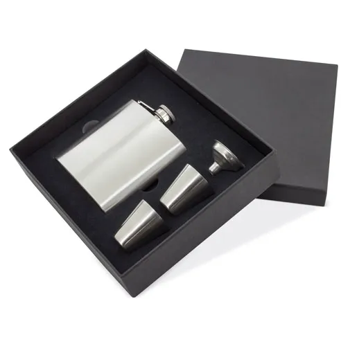 SET PETACA LICORERA Y VASOS 