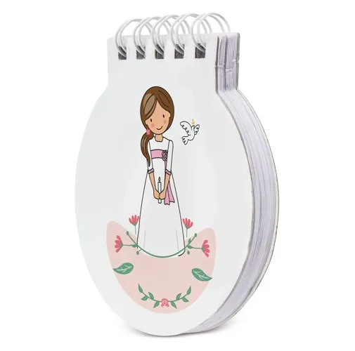 LIBRETA COMUNIÓN NIÑA FRIDA