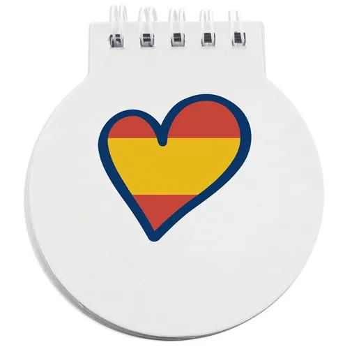 LIBRETA CORAZÓN ESPAÑA