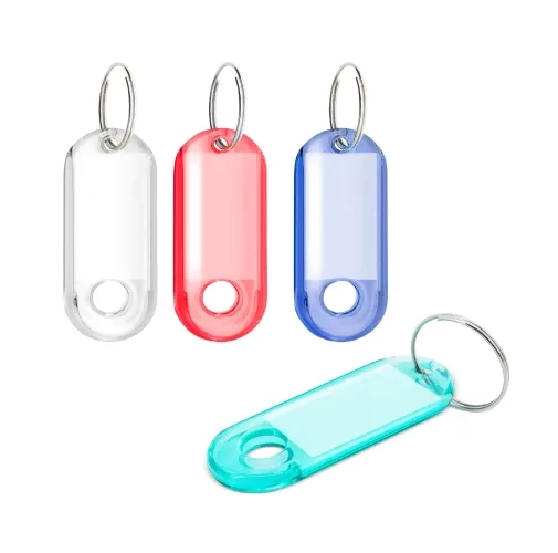 SET DE LLAVEROS PORTAETIQUETAS 