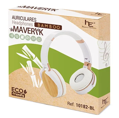 AURICULARES DE BAMBÚ MAVERICK
