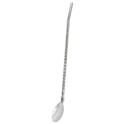 CUCHARA PAJITA MEZCLADOR ACERO INOXIDABLE QUEENS