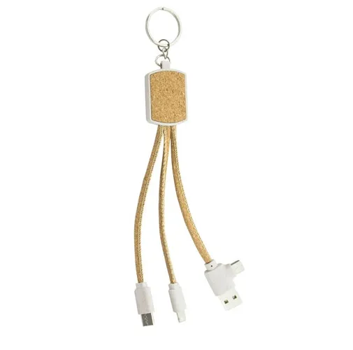 CARGADOR-LLAVERO CONECTORES ECOLÓGICO NABIR