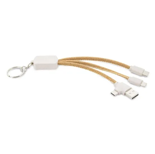 CARGADOR-LLAVERO CONECTORES ECOLÓGICO NABIR