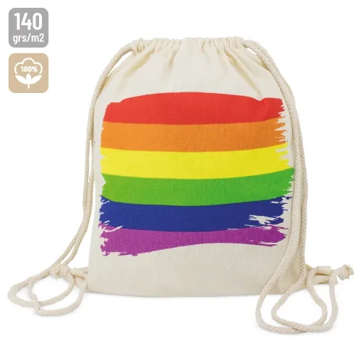 MOCHILA DE ALGODÓN RAINBOW