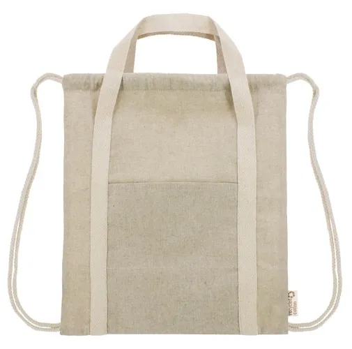 BOLSA MOCHILA DE ALGODÓN RECICLADO YALA