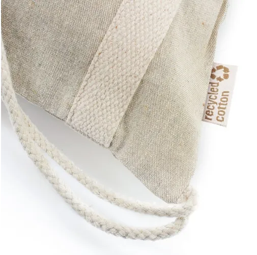 BOLSA MOCHILA DE ALGODÓN RECICLADO YALA