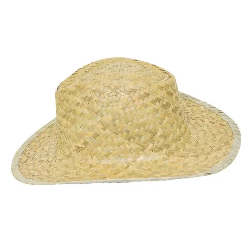 s/c SOMBRERO PAJA VERDE CINTA INTERIOR MARCO