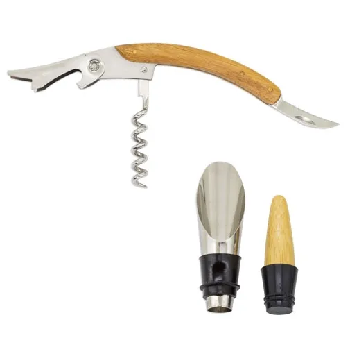 SET DE VINO BAMBÚ PROVENZA