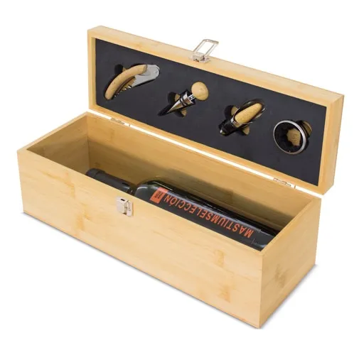 SET DE VINO BAMBÚ PROVENZA