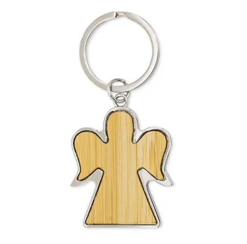 LLAVERO DE BAMBÚ ANGELICAL