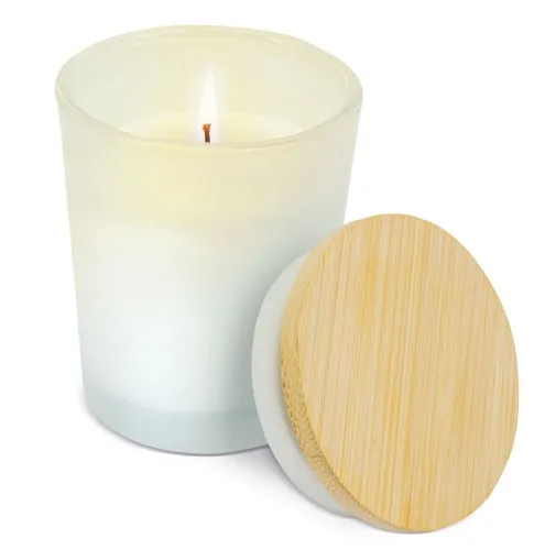 VELA AROMATICA TAPA BAMBÚ KALMY