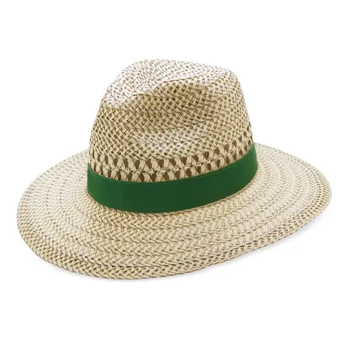 SOMBRERO DE FIBRA NATURAL CORSO