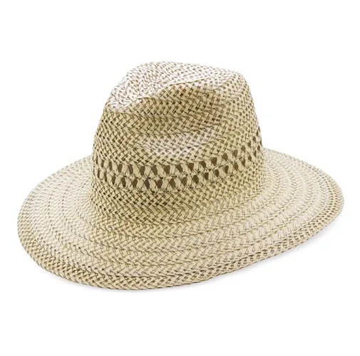 SOMBRERO DE FIBRA NATURAL CORSO