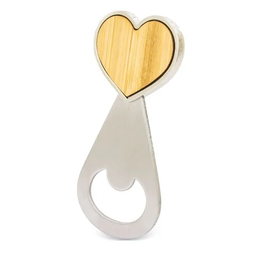 ABREBOTELLAS FORMA CORAZÓN LOVE ME