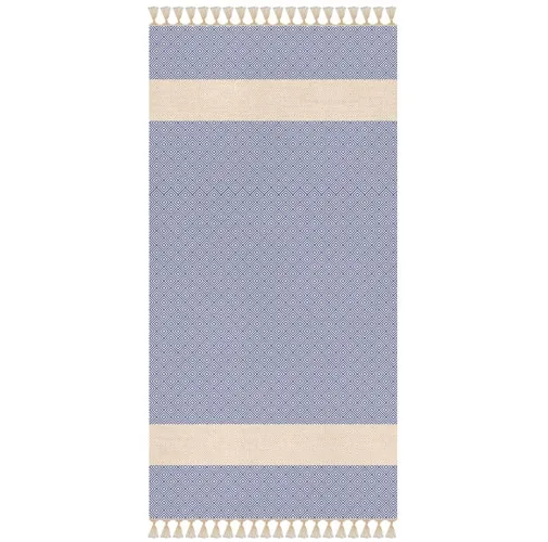 azul TOALLA PAREO SOFT-ECO
