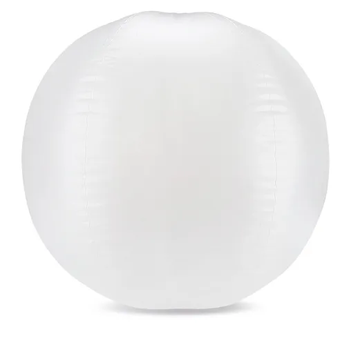 BALON DE PLAYA BLANCO TRANSLUCIDO 
