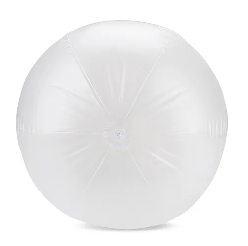 BALON DE PLAYA BLANCO TRANSLUCIDO 