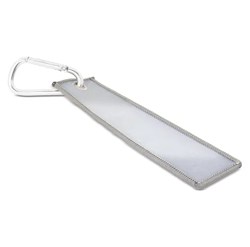 LLAVERO REFLECTANTE CON MOSQUETÓN REKO