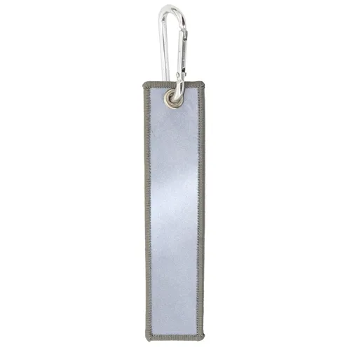 LLAVERO REFLECTANTE CON MOSQUETÓN REKO