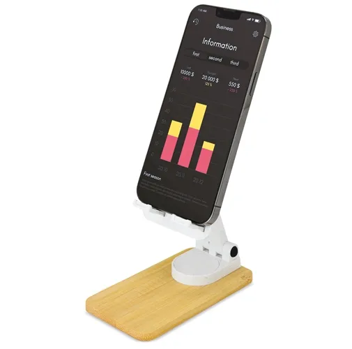SUJETA MÓVIL GIRATORIO BAMBÚ-FIBRA TRIGO SPECTRUM