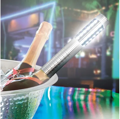plata BASTÓN LED ESTROBOSCÓPICO