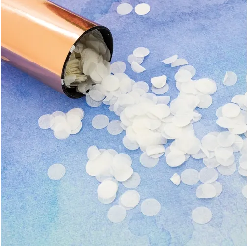 s/c CAÑÓN CONFETI CON RESORTE FIESTA CELEBRATION