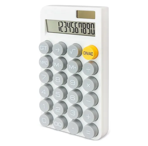 blanco CALCULADORA MECÁNICA TEKAL