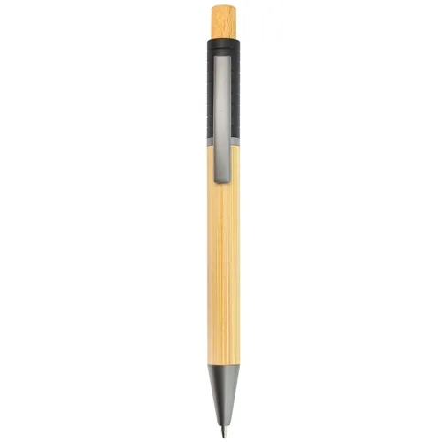 BOLIGAFO BAMBÚ, FIBRA DE TRIGO Y METAL ZERES
