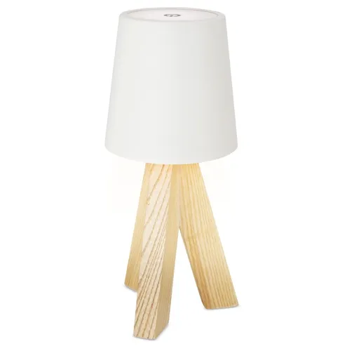 LÁMPARA MADERA NATURAL OTI