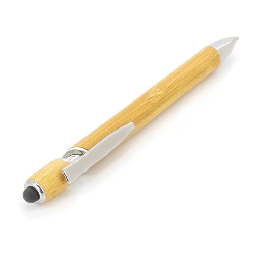 BOLIGRAFO DE BAMBÚ CON TOUCH  RIVERSIDE
