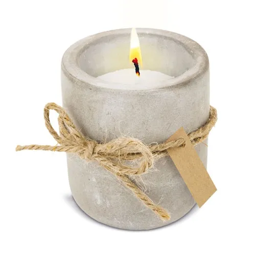 VELA AROMÁTICA ECOCEMENTO STELLA